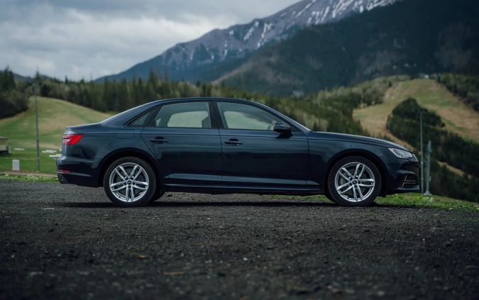 Audi A4 cena 94900 przebieg: 140000, rok produkcji 2017 z Susz małe 742